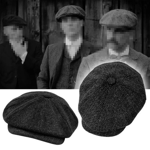 Vintage newsboy cap gatsby hat - newsboy,