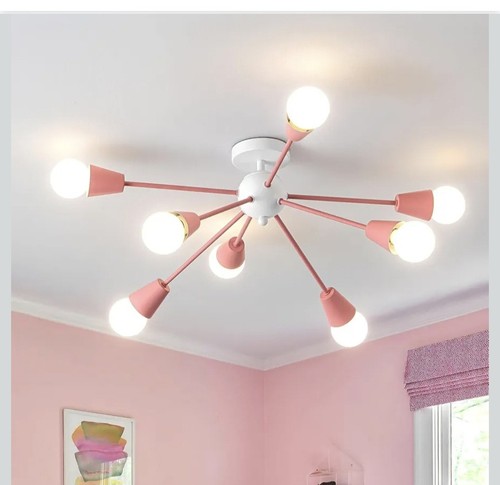 Pink sputnik chandelier - pink,