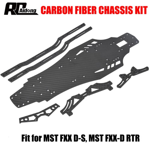 Carbon fiber chassis frame - carbon,