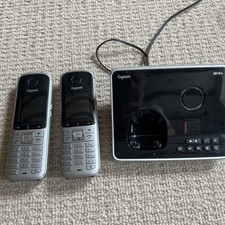 Gigaset S810A cordless phone system 2 S810H Handsets