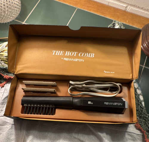 Vntage remington the hot comb - the,
