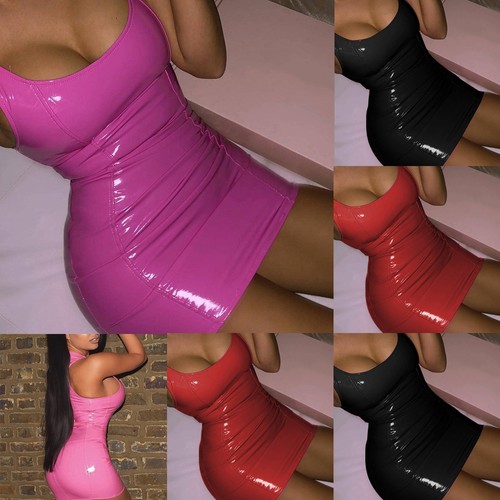 Lady pvc leather mini - pu,