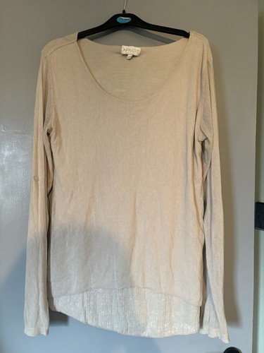 Apricot floaty long - long, sleeved