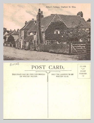 Vintage postcard milton - -, milton's