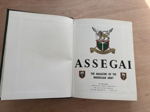 Assegai magazine rhodesian - magazine,