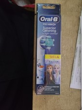 Oral-B Kids Replacement Toothbrush Heads Disney Frozen 3+ Years, Pack of 4