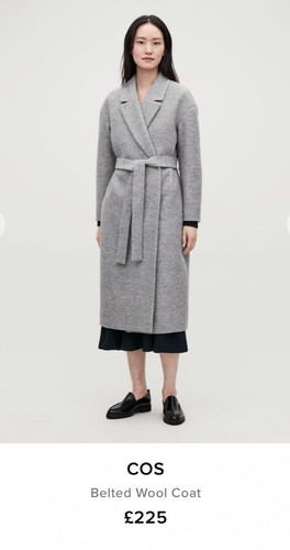 Stylish spring grey wool - spring,