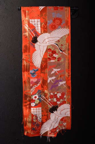 Vintage japanese silk kimono - silk,