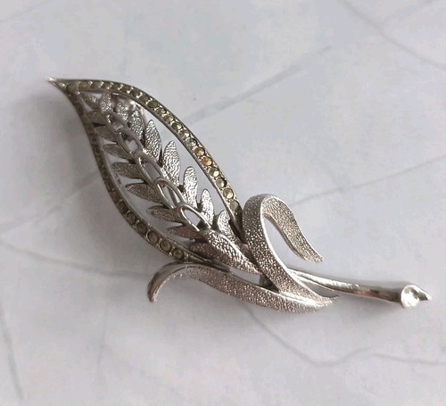 Corocraft signed silver tone - signed,