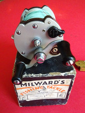A VERY GOOD VINTAGE BOXED MILWARD'S SPINOVER MK. 2 MULTIPLIER BAITCASTING REEL