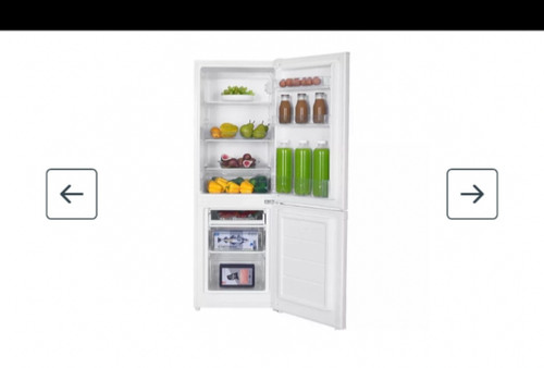 Logik l50bw23 white - white, fridge