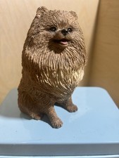 Vtg Sandicast Pomeranian Dog