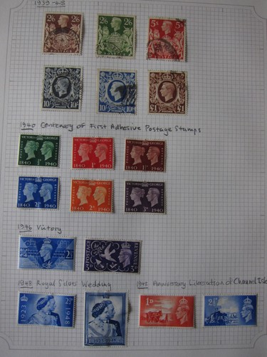 Stamp collection 1936 1977 - gb,