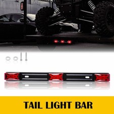 Stainless Red Bulb 9LED ID Bar