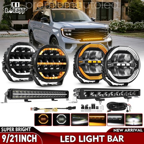 Led work driving lights off - driving,