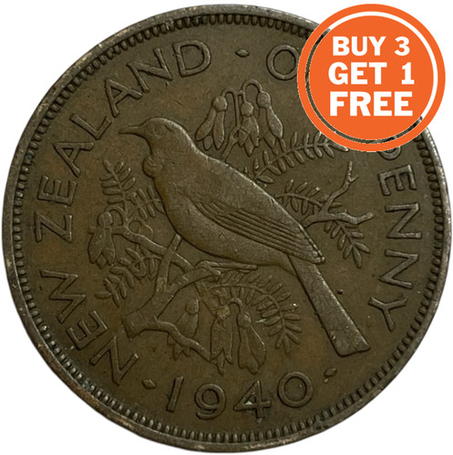 New zealand penny - new,