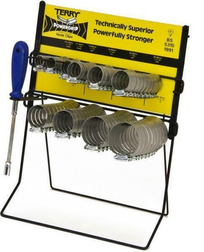 Terry powergrip hose - terry, clips
