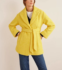 BODEN Brushed wool blend coat