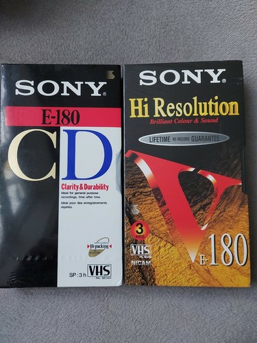 Sony vhs video tape hour - sony,