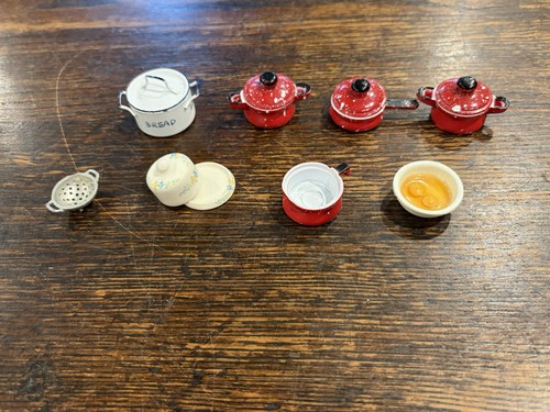 Dolls house accessories - dolls,