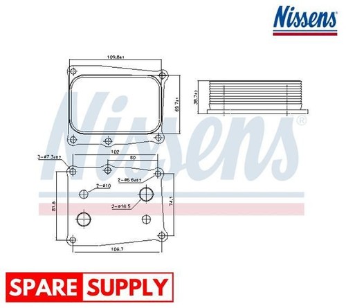 Oil cooler engine - cooler,,