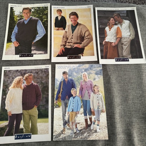 Vintage hayfield knitting - vintage,