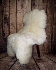 Super large natural sheepskin - large,