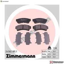 Brake pad set disc brake