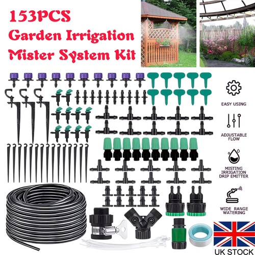 153pcs drip irrigation kit 33m - drip,