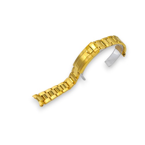 Gold color steel bracelet - 20,