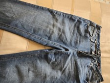 Woman EARL Jeans Blue Denim , , Waist 32 In. Leg 31.5 In. VGCondition