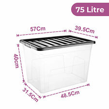 Plastic Storage Boxes with