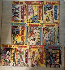 Spider-man & Superheroes Comics Weekly 161 162 163  - 170 Vintage Marvel UK 1976