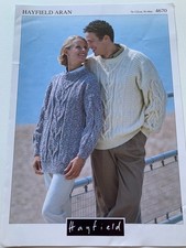Hayfield Aran Knitting Pattern