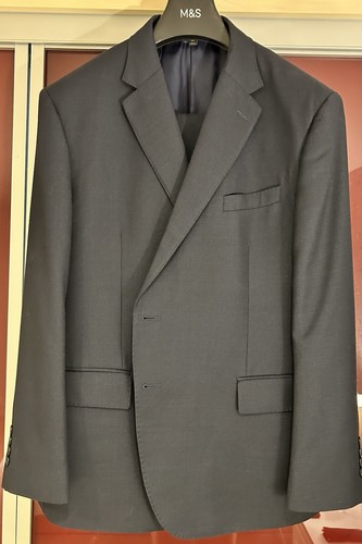 Satorial men navy wool - m&s,