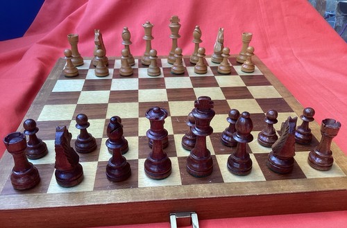 Large wood chess - large, in