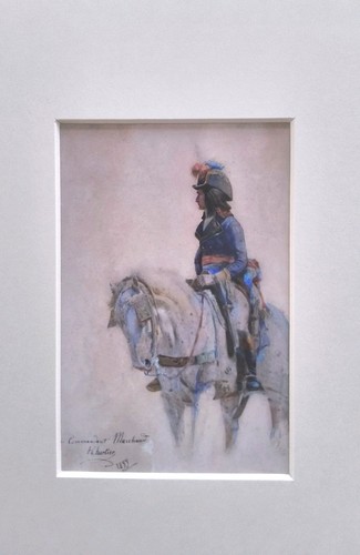 Napoleon mounted print 10x8 - napoleon,