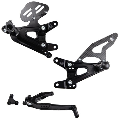 Spider rearsets honda - spider,