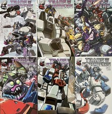 Transformers Generation 1 #1,2,3,4,5,6 (2003) Complete Set Cover B Dreamwave