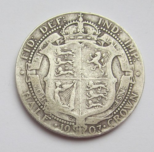 Edward vii 1907 - edward, silver