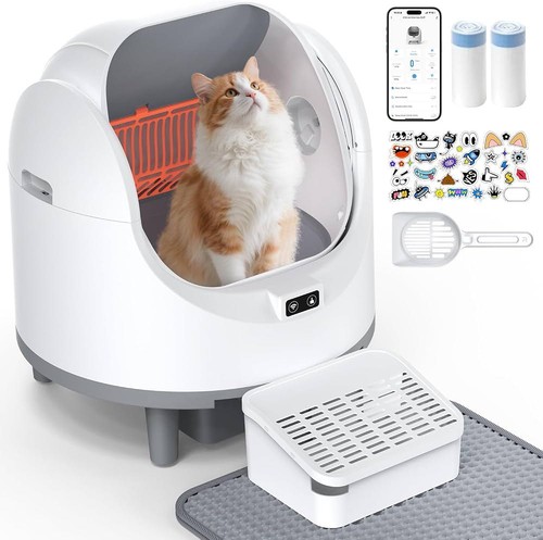 Automatic self cleaning cat - automatic,