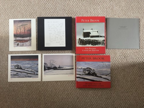 Peter brook signed deluxe - peter, art