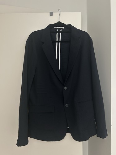 Zara men black textured - zara,