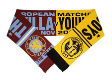 Aston Villa v Young Boys 27/11/2025 Matchday Scarf / Football Memorabilia