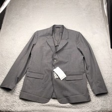 Ministry Of Supply Velocity Suit Jacket Mens 44 Gray Soft Stretchy Coat NEW NWT