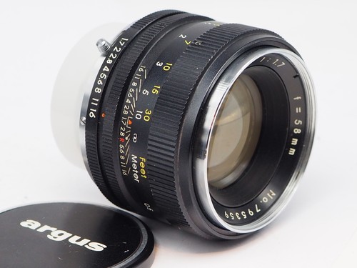 Argus sekor 58mm - argus-sekor, 1:1.7