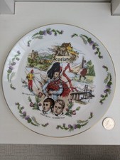 Souvenir Plate Scotland
