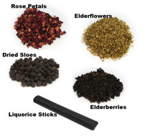 Dried Sloes Elderberries