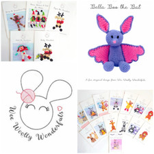 Wee Woolly Wonderfuls TOY PATTERNS Accessories Crochet Knitted Characters Animal