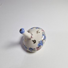 Hanukkah Porcelain Dreidel